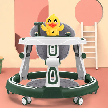Cute Duck Face Round Shape Baby Walker